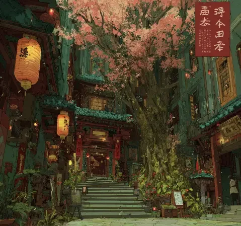 《山樱记事》人气第三封面